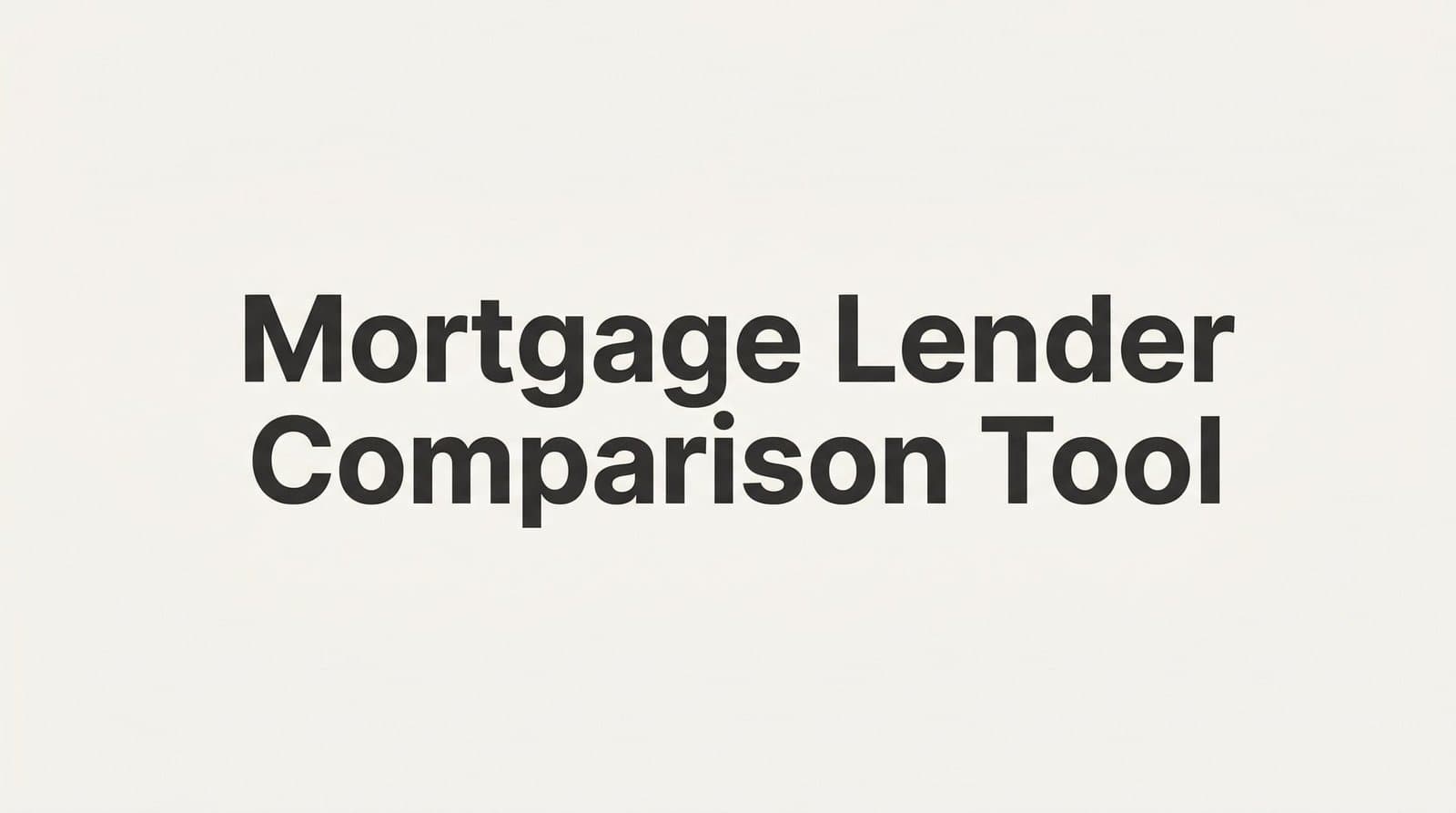 9 Best Mortgage Lender Comparison Tools in 2026 (Virginia Buyers Guide)